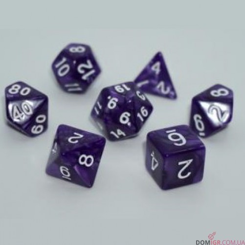 Набор кубиков - Pearl 7 Dice Set (в ассортименте)